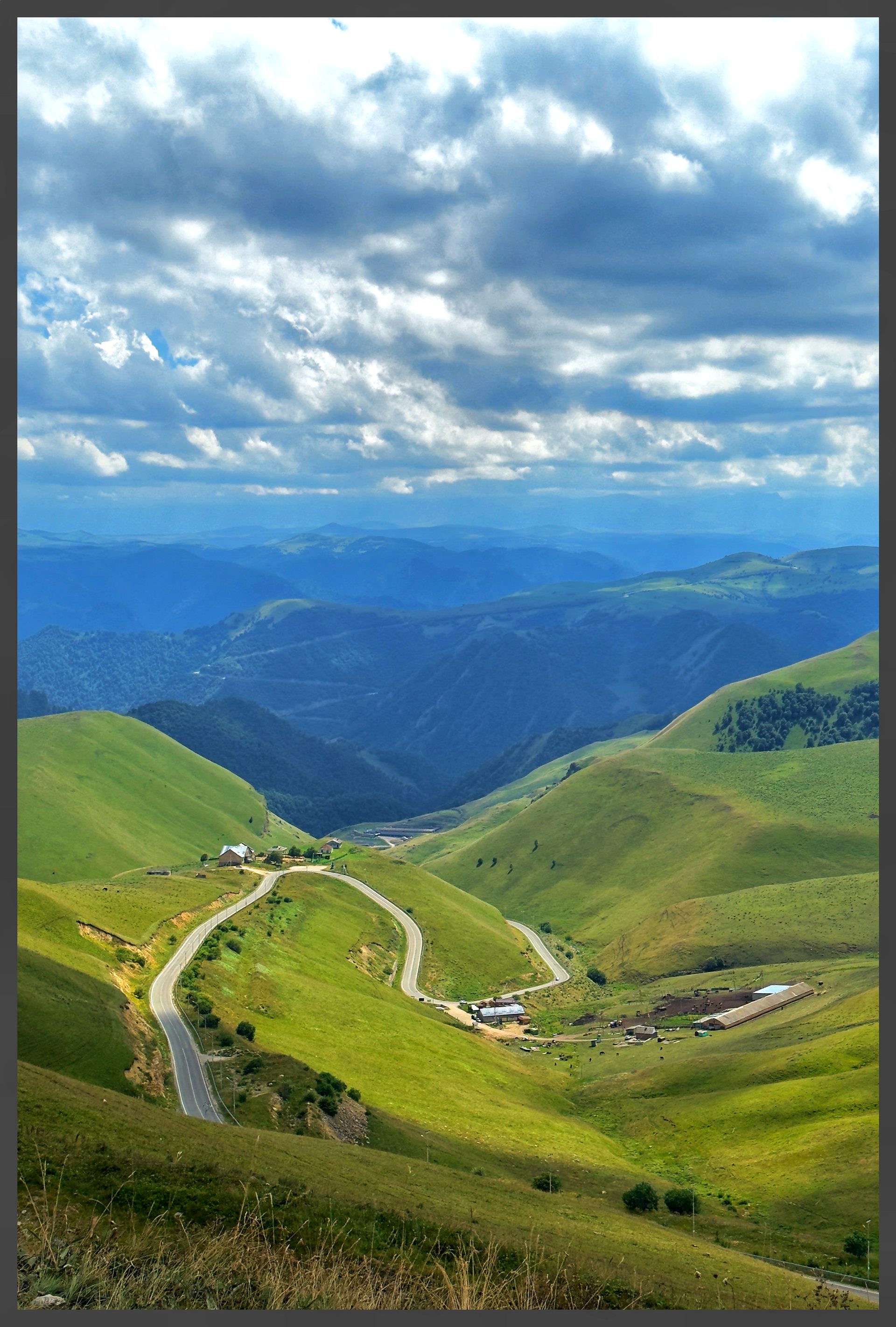 Горный пейзаж Кавказа, кадр 16